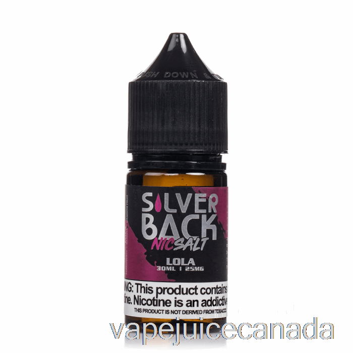 Vape Canada Lola - Silverback Juice Co. Salts - 30mL 45mg